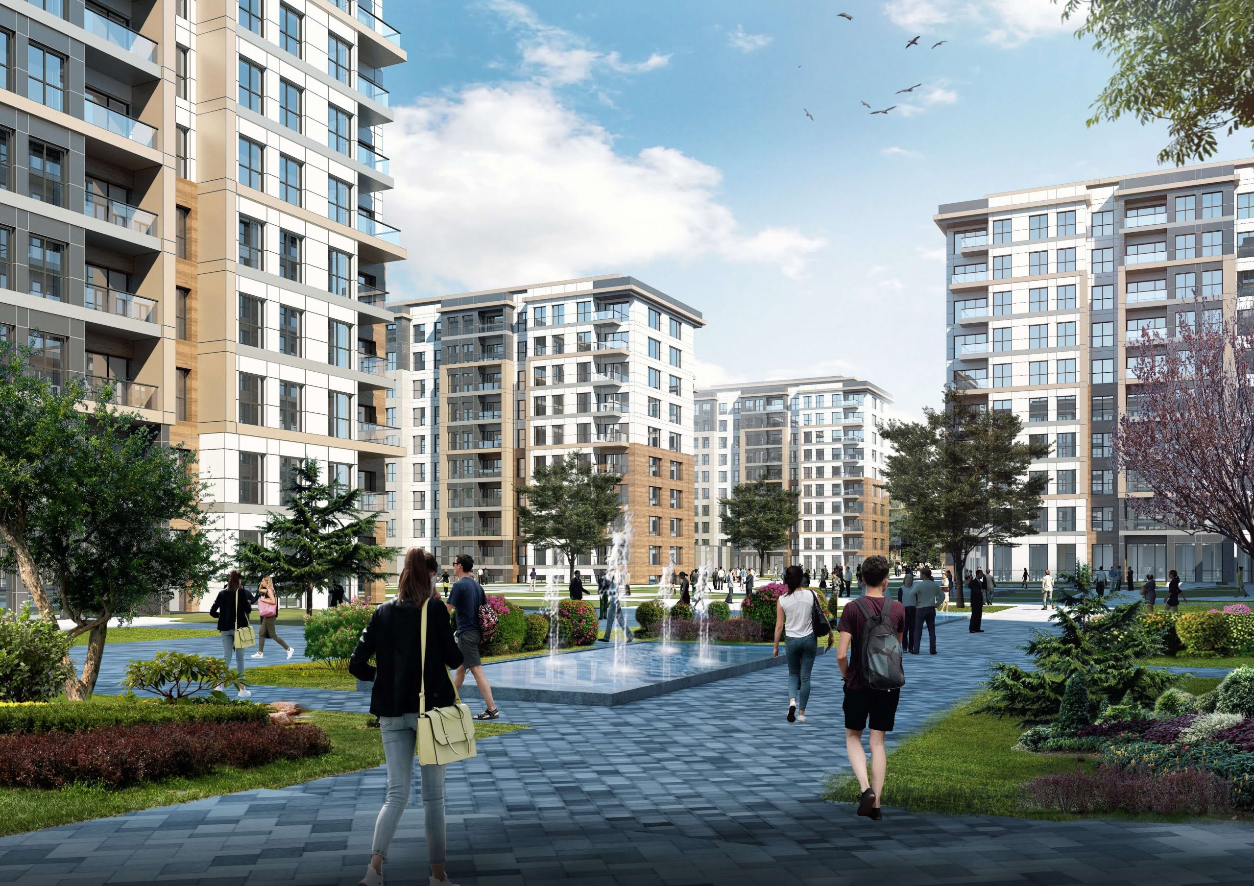 Mavera Comfort Residential Project for sale in Basaksehir Istanbul