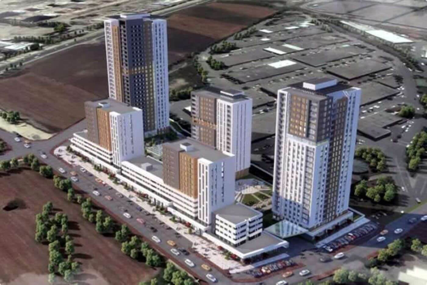 Semt Bahcekent Project Apartments for sale in Bahcesehir