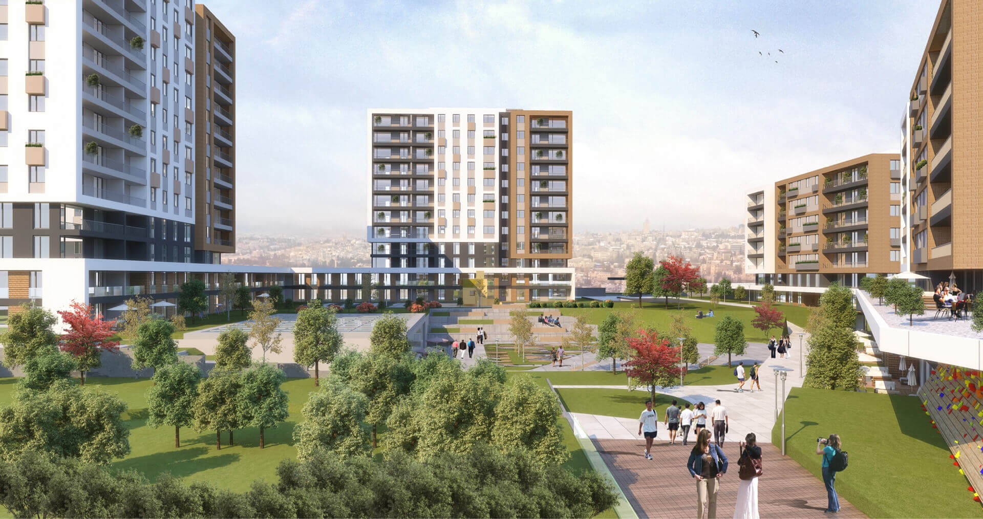 Semt Bahcekent Project Apartments for sale in Istanbul
