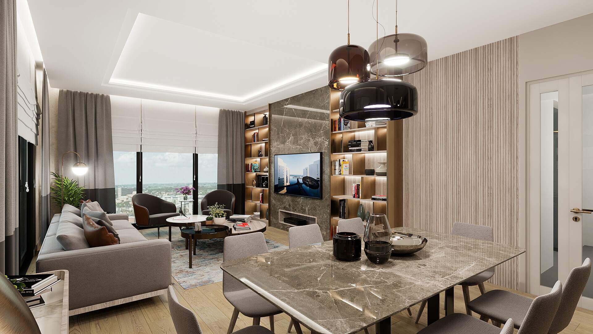 Tual Comfort Project Apartments for sale in Istanbul