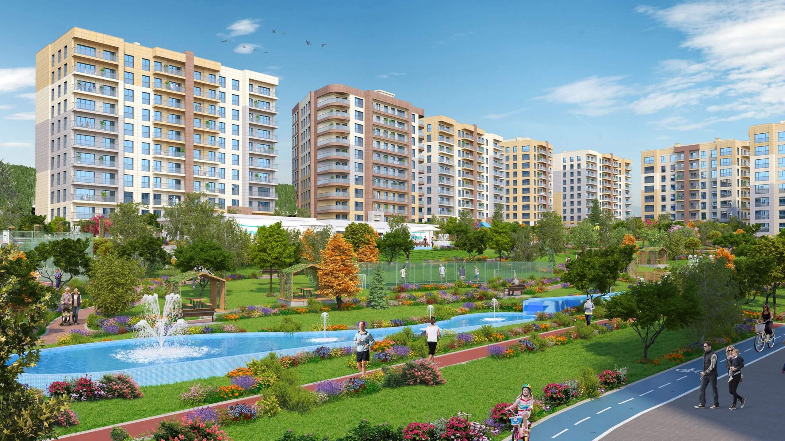 Bizim Evler Guzelce Project Properties for sale in Istanbul