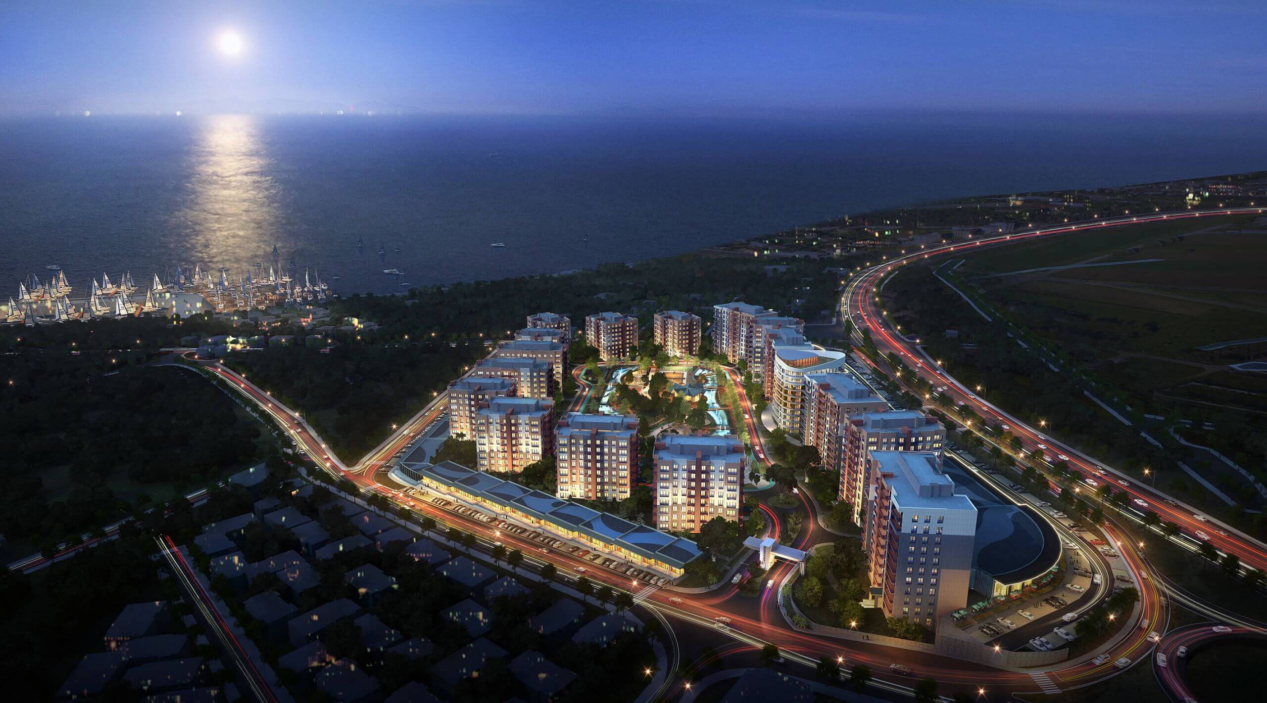 Bizim Evler Guzelce Project Sea View for sale in Buyukcekmece Istanbul