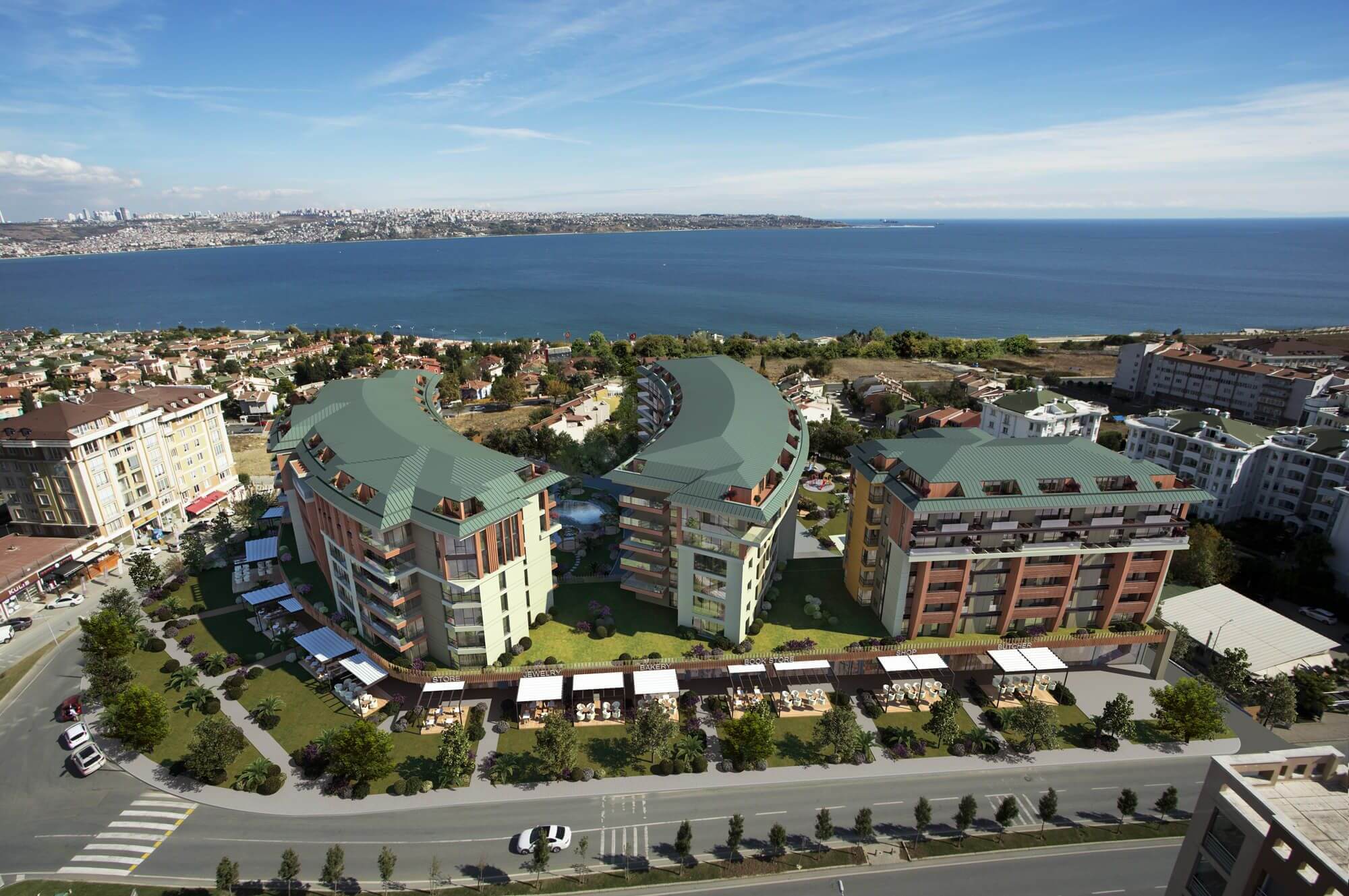 Dia Mare Project Sea View for sale in Buyukcekmece