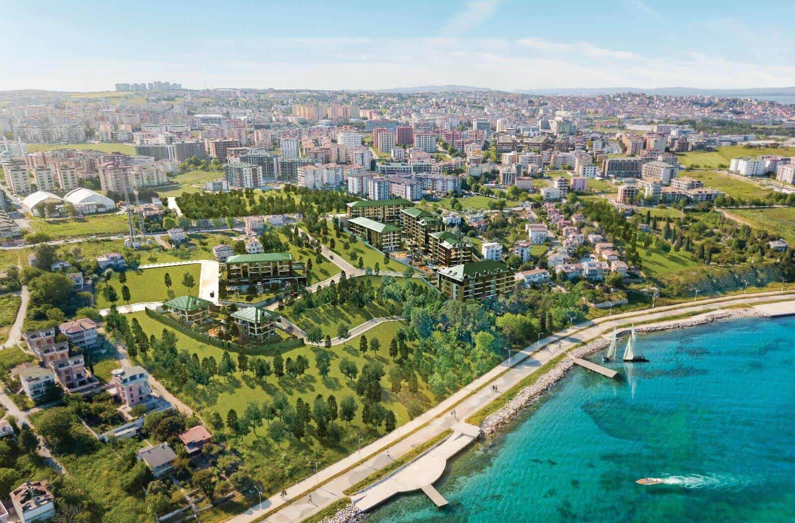 Rose Marine Residential Project for sale in Buyukcekmece Istanbul